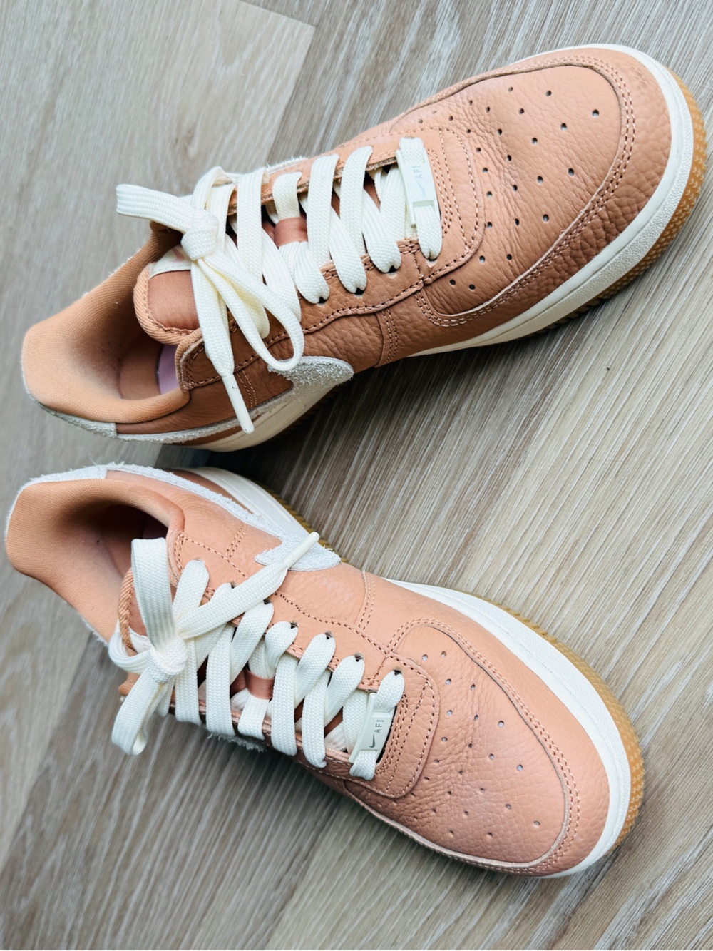 Nike Air Force 1 ‘07 Craft Light Cognac Women’s 8 / Men’s 6.5